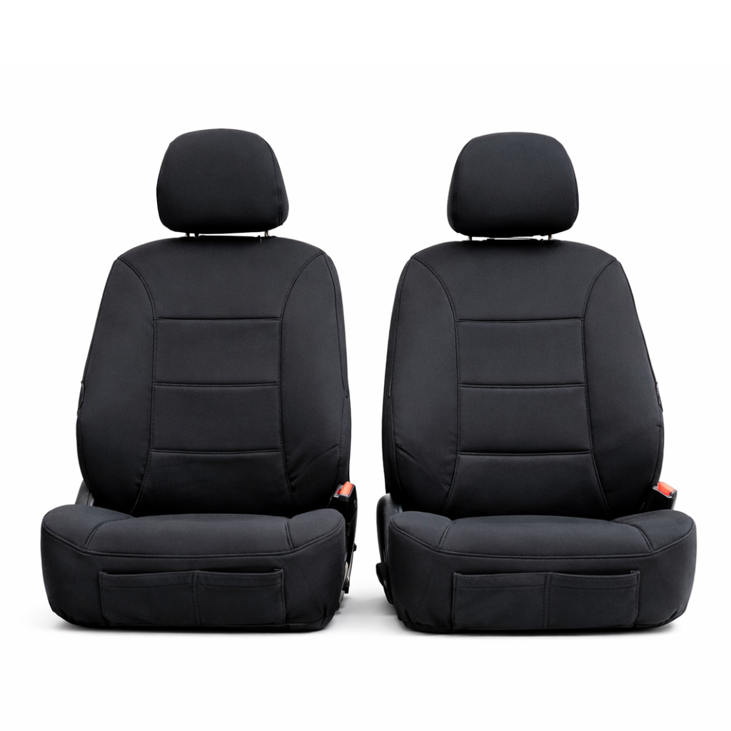 Neoprene Seat Covers for Ford Ranger Dual Cab PX (June 2015–Apr 2022) – Custom Fit Front & Rear Set
