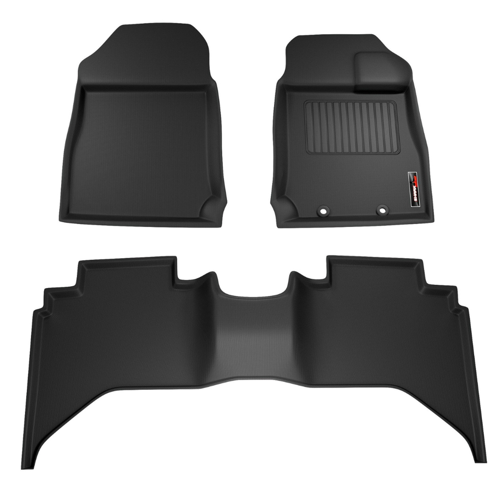 Neoprene Seat Covers for Isuzu D-MAX Crew Dual Cab (2020–On) – Custom Fit Front & Rear Set