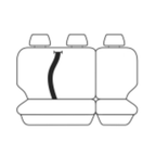 Neoprene Seat Covers for Toyota LandCruiser 200 Series GXL (Nov 2007–Jun 2021) – Front & Middle Set