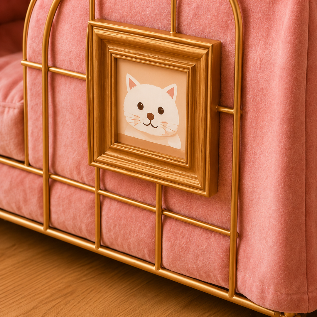 Luxury Royal Cat Bed Tent – Cozy Princess Style Cat Lounge House (Pre-Order)