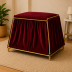 Luxury Royal Dog Bed Tent – Plush Large Pet Lounge Bed House
