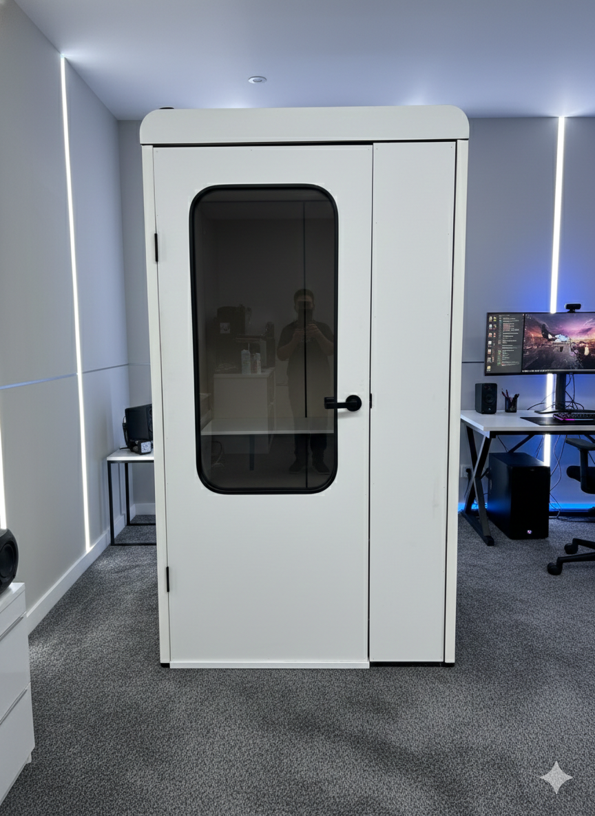 Soundproof Booth for Home & Office – HushPod™ Quiet Work & Recording Booth