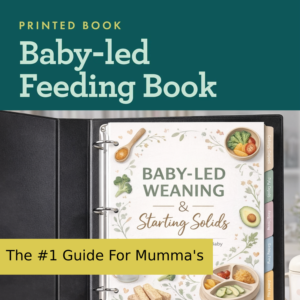 The Ultimate Baby-Led Weaning Binder – 101 First Foods Checklist & Complete Printed Guide for Starting Solids