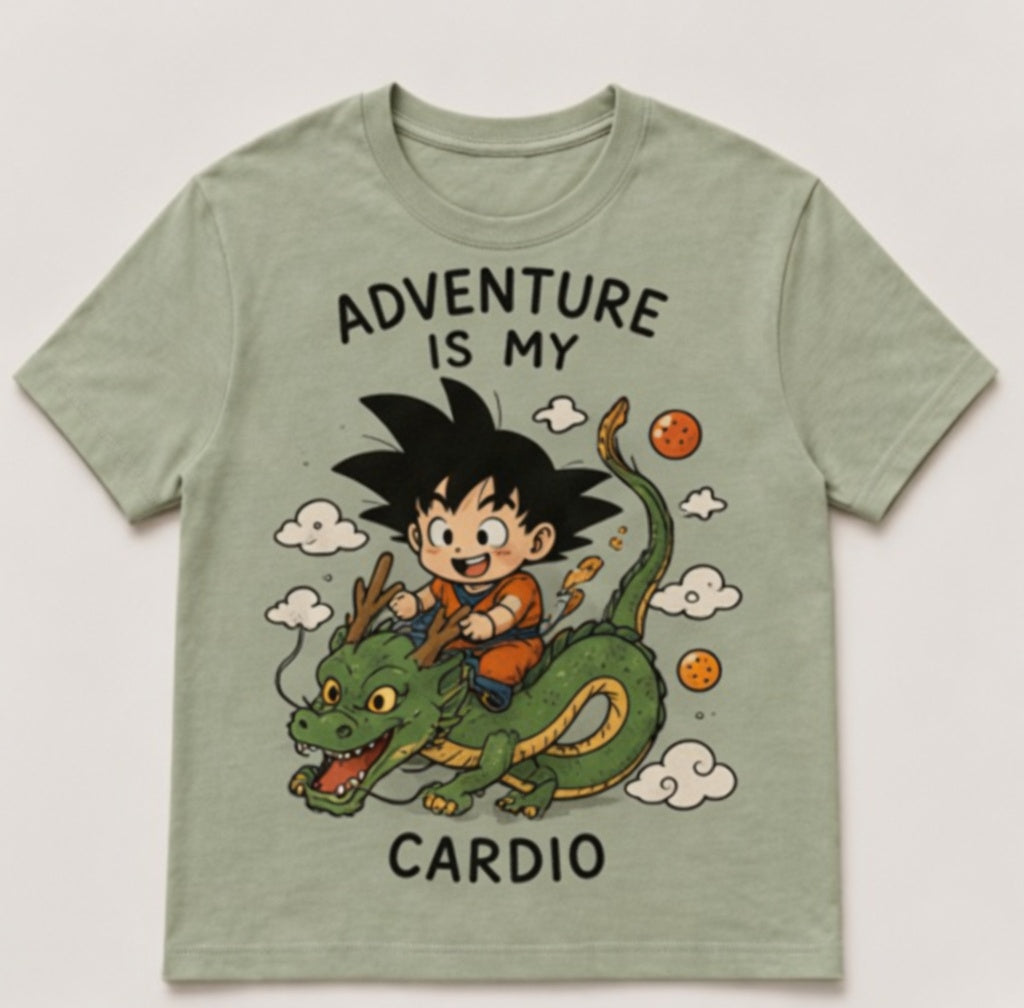 Retro Anime Graphic T-Shirt – Funny Manga Parody Apparel