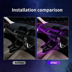 LED Car Interior Ambient Light Strip – USB Dashboard & Footwell Lighting Kit Grab3