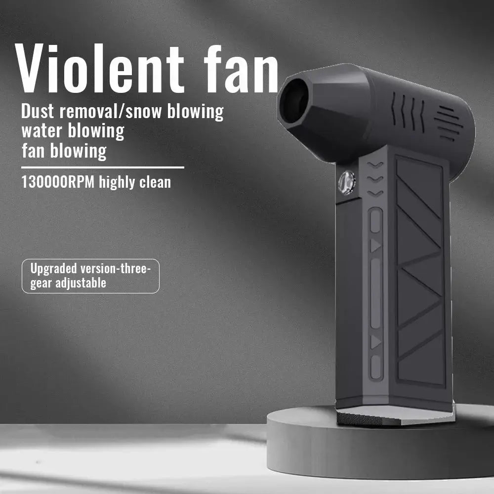 Rechargeable Electric Air Duster – High-Power 3-Speed Portable Dust Blower Grab3