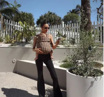 Ergonomic Baby Carrier for Newborns & Toddlers – Soft Adjustable Baby Sling Grab3