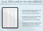 Small Business Bookkeeping Template | Excel Income & Expense Tracker Grab3
