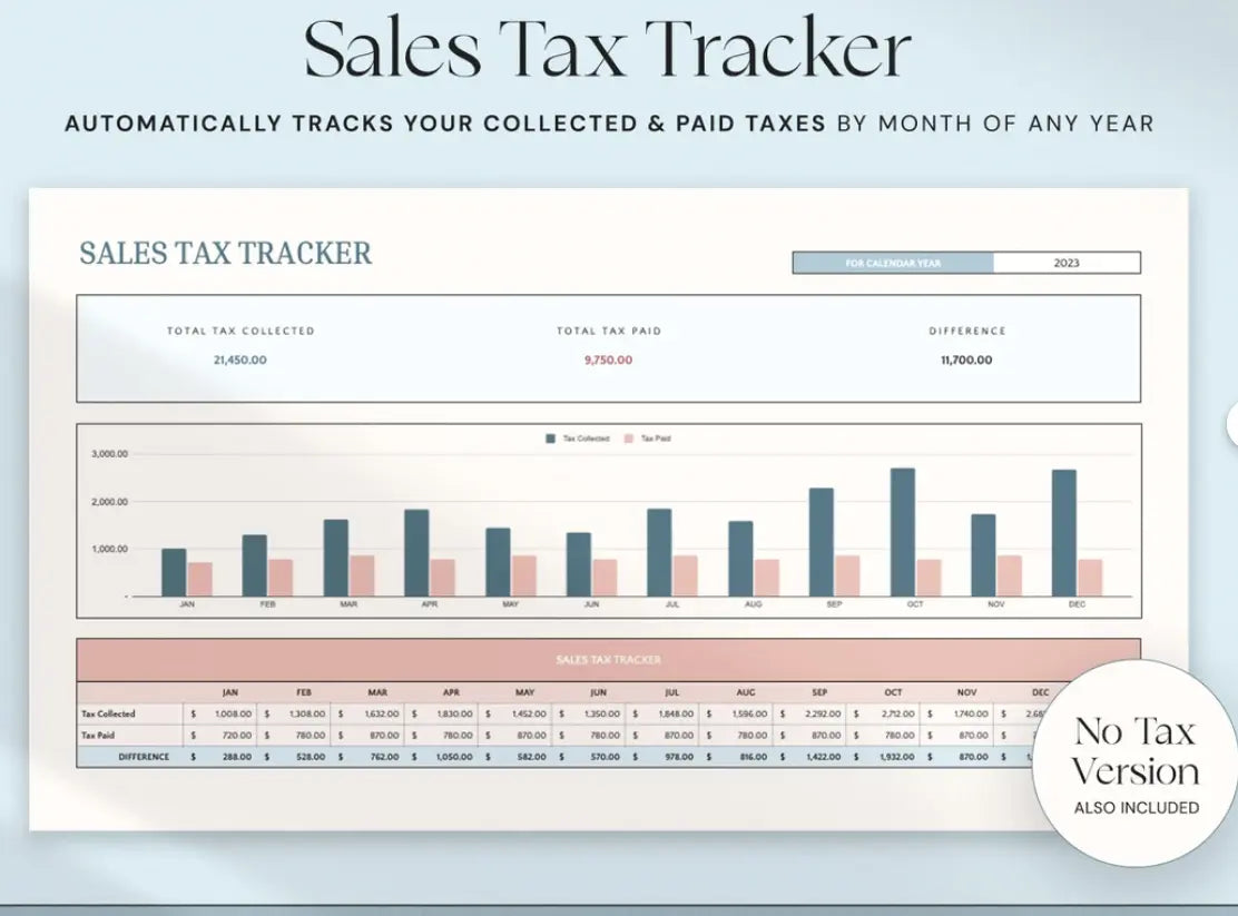 Small Business Bookkeeping Template | Excel Income & Expense Tracker Grab3