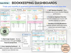 Small Business Bundle | Bookkeeping, Inventory & Order Tracking Templates Grab3