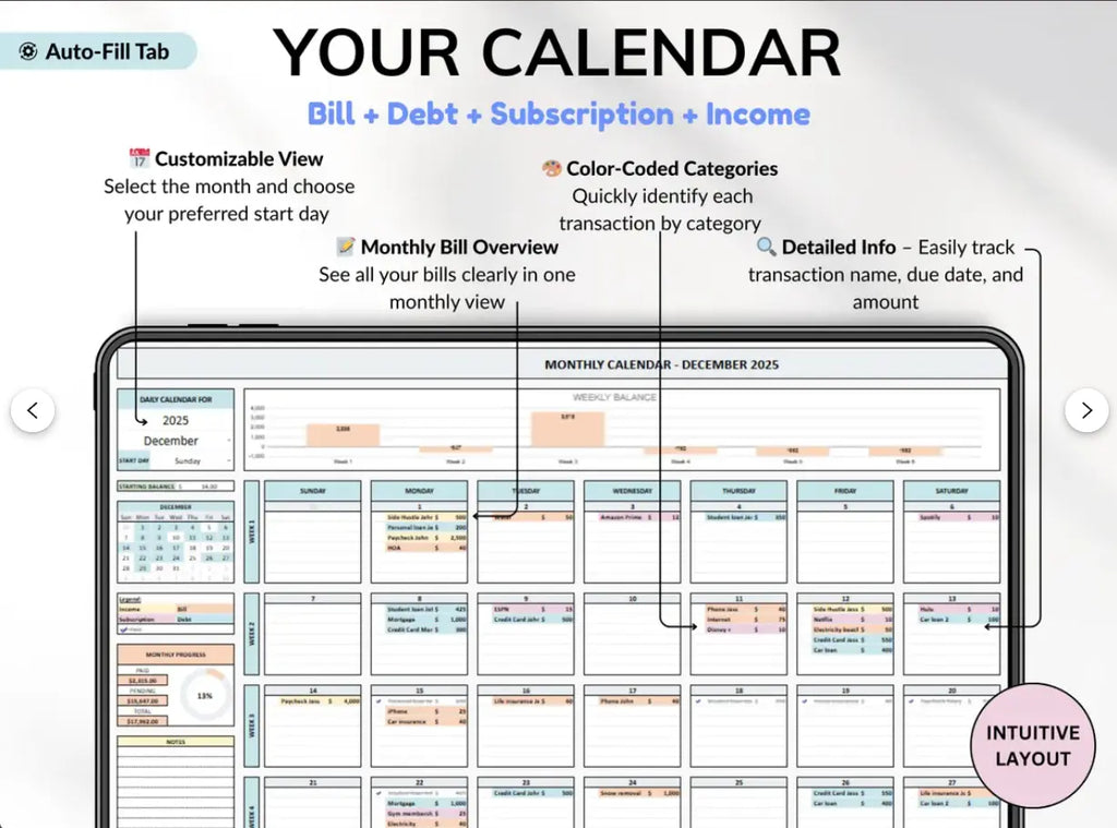 Small Business Bundle | Bookkeeping, Inventory & Order Tracking Templates Grab3