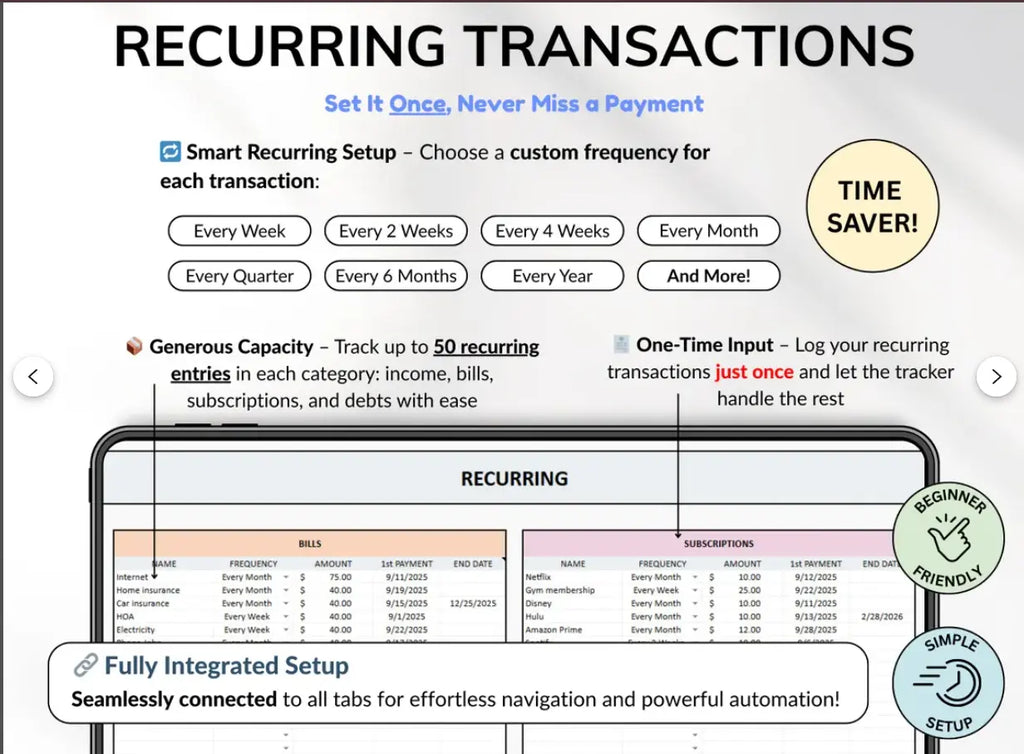 Small Business Bundle | Bookkeeping, Inventory & Order Tracking Templates Grab3