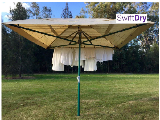 Rotary Clothesline Cover 3.3–3.6m – Waterproof Outdoor Protection From Rain