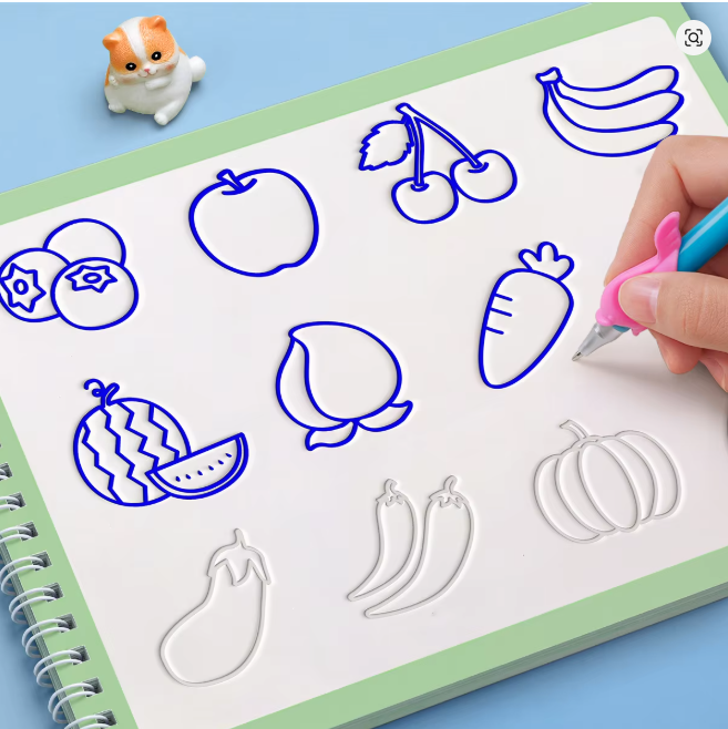 Magic Groove Drawing Book for Kids Ages 3–8