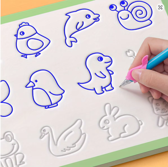 Magic Groove Drawing Book for Kids Ages 3–8