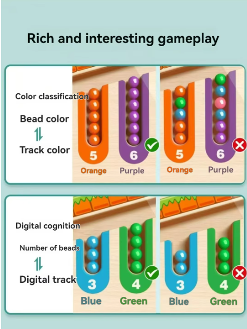 Kids Magnetic Maze Puzzle Board – Fine Motor & Focus Training Toy (3 Years +)