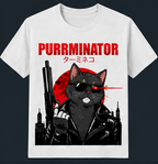 Japanese Streetwear Cat T-Shirt – Movie Parody Graphic Tees