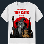Japanese Streetwear Cat T-Shirt – Movie Parody Graphic Tees