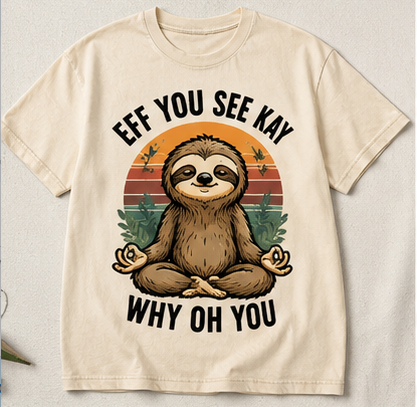 Funny Graphic T-Shirts Collection – Cute Sarcastic Animal & Coffee Tees