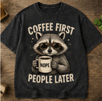 Funny Graphic T-Shirts Collection – Cute Sarcastic Animal & Coffee Tees
