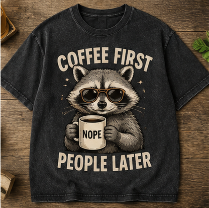 Funny Graphic T-Shirts Collection – Cute Sarcastic Animal & Coffee Tees