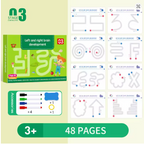 Magical Reusable Handwriting Practice Workbook for Kids