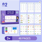 Magical Reusable Handwriting Practice Workbook for Kids