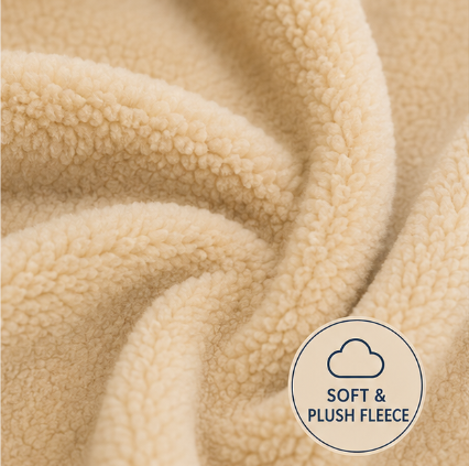 Ultra Warm Full-Length Fleece Zip Hoodie – Oversized Wearable Blanket Hoodie With Pockets (Pre-Order)
