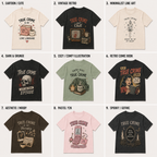 The Ultimate True Crime Aesthetic Graphic Tee Collection