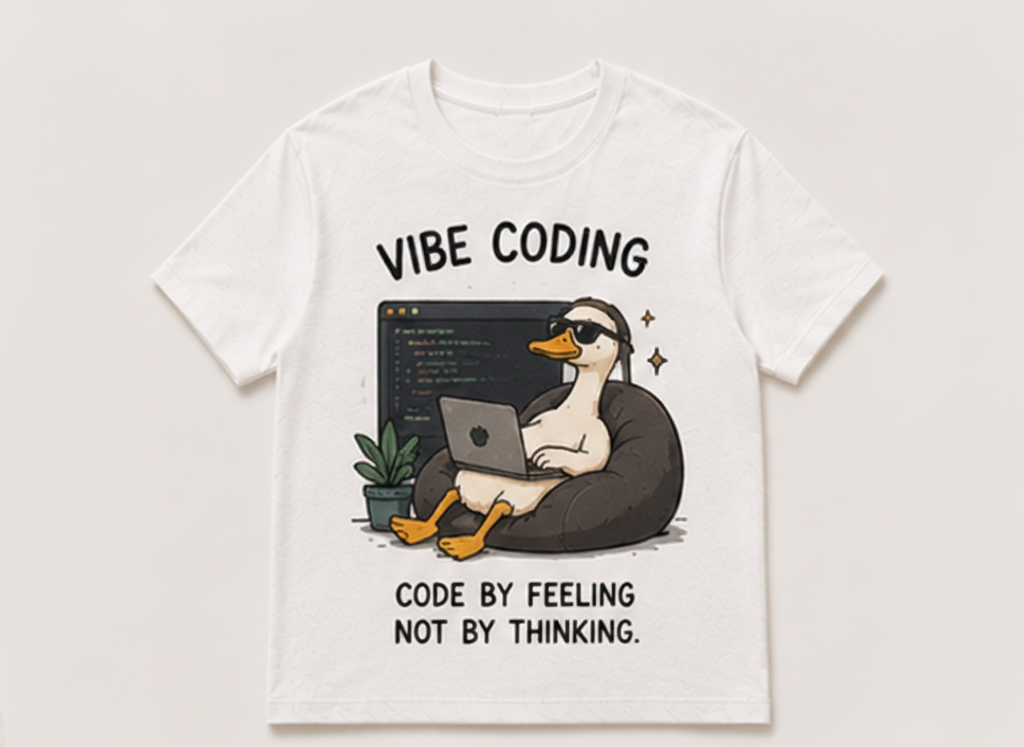 Vibe Coder & Vibe Coding Graphic T-Shirt