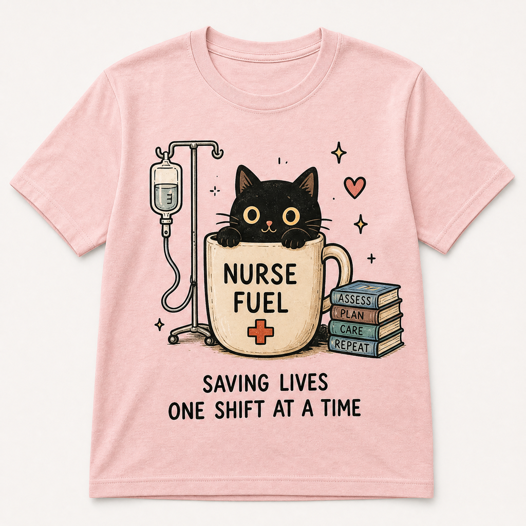 The Ultimate Nurse Life Graphic Tee Collection