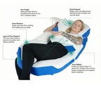 Full-Body Alignment Pillow System – Neck, Back, Hip & Knee Support (6-Piece Set)