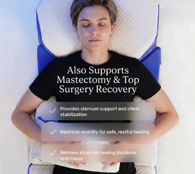 Full-Body Alignment Pillow System – Neck, Back, Hip & Knee Support (6-Piece Set)