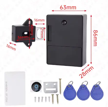 Invisible RFID Cabinet Lock – Keyless Hidden Drawer & Child Safety Lock Grab3