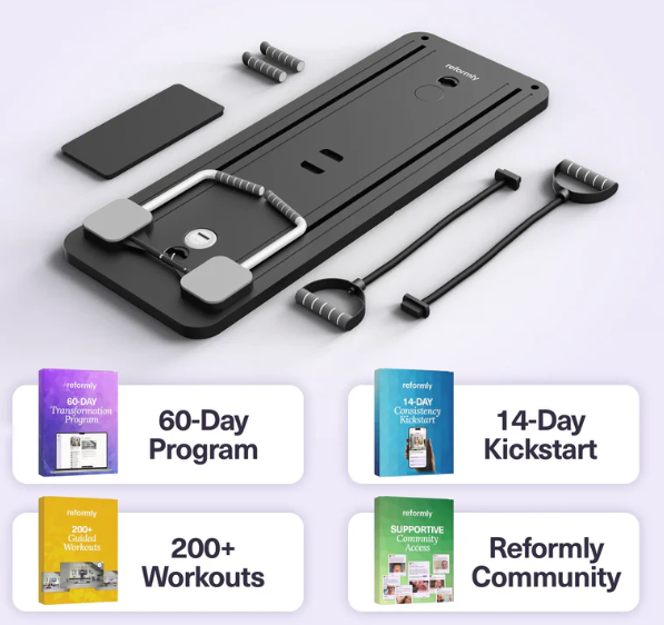 Coccyx Relief 60-Day Pilates Board Program