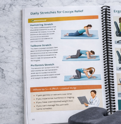 Coccyx Relief 60-Day Pilates Board Program
