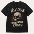 The Ultimate True Crime Aesthetic Graphic Tee Collection