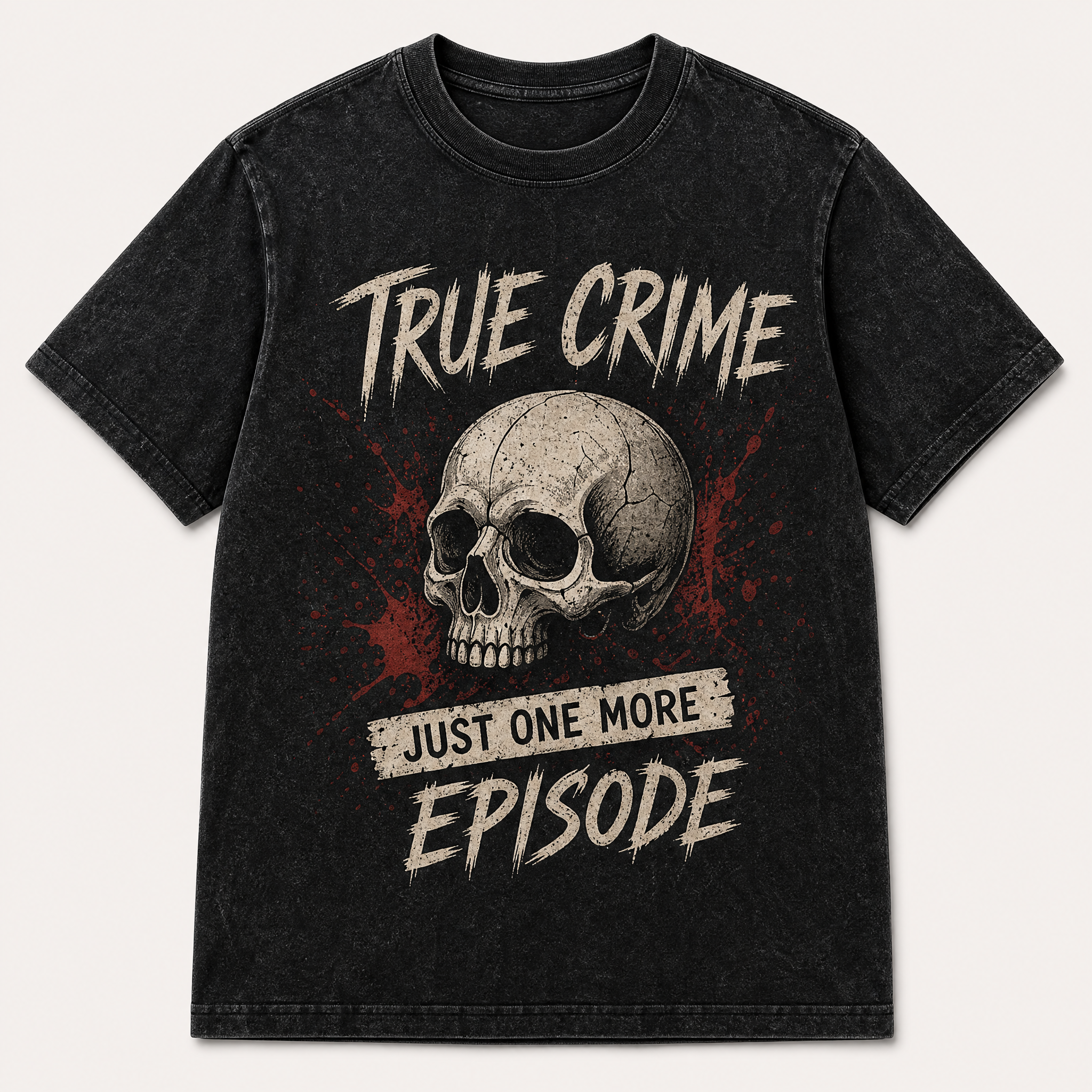 The Ultimate True Crime Aesthetic Graphic Tee Collection
