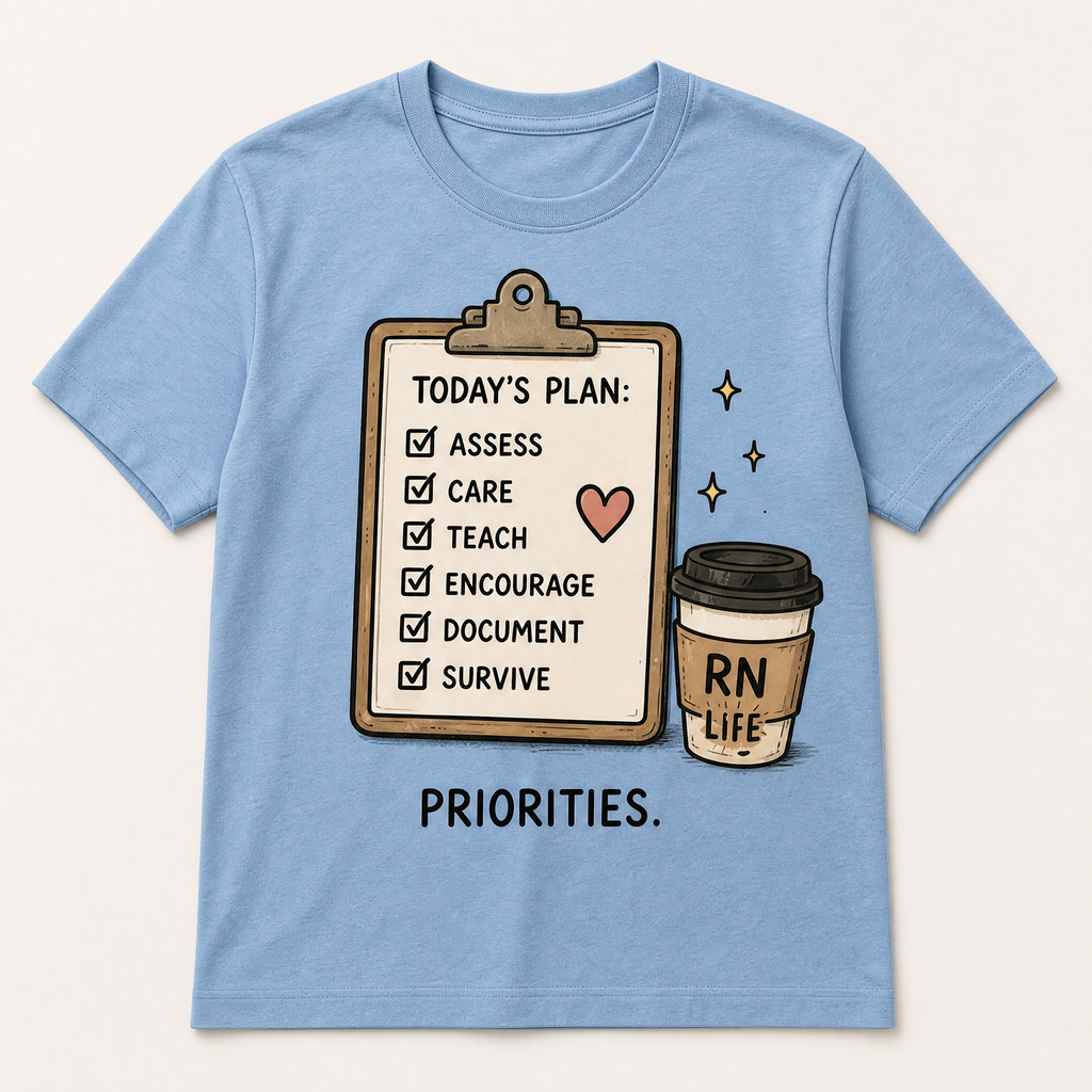The Ultimate Nurse Life Graphic Tee Collection