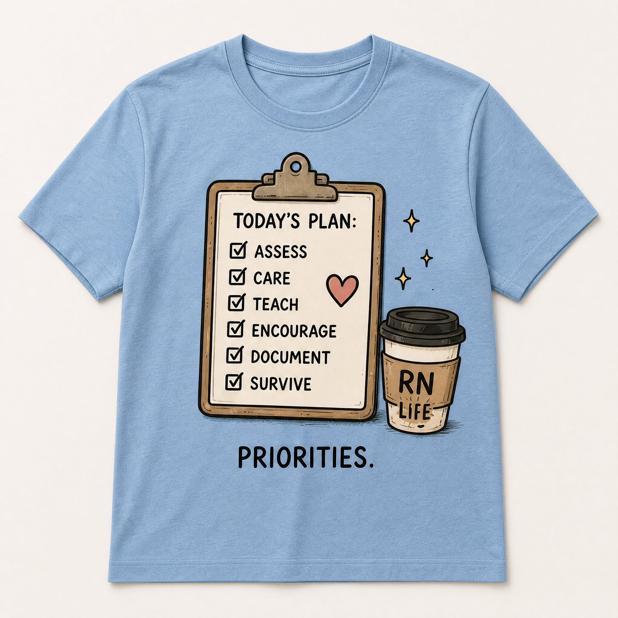 The Ultimate Nurse Life Graphic Tee Collection