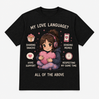 Cute Gamer Girl Anime T-Shirt Collection