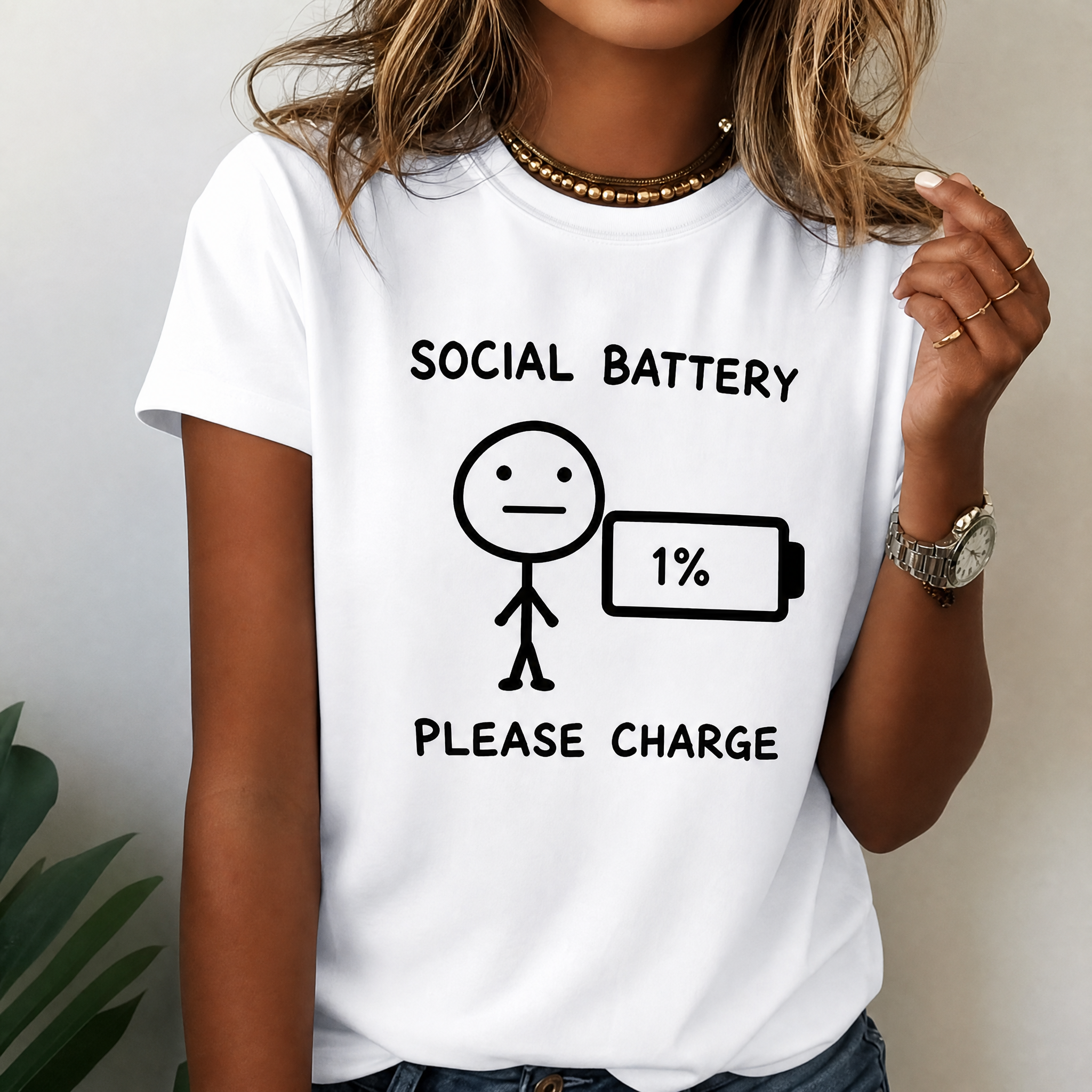 Minimalist Graphic T-Shirts – Funny Mood & Introvert Slogan Tees