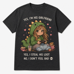 Funny Matching Gaming Graphic Tees for Couples & Girlfriends
