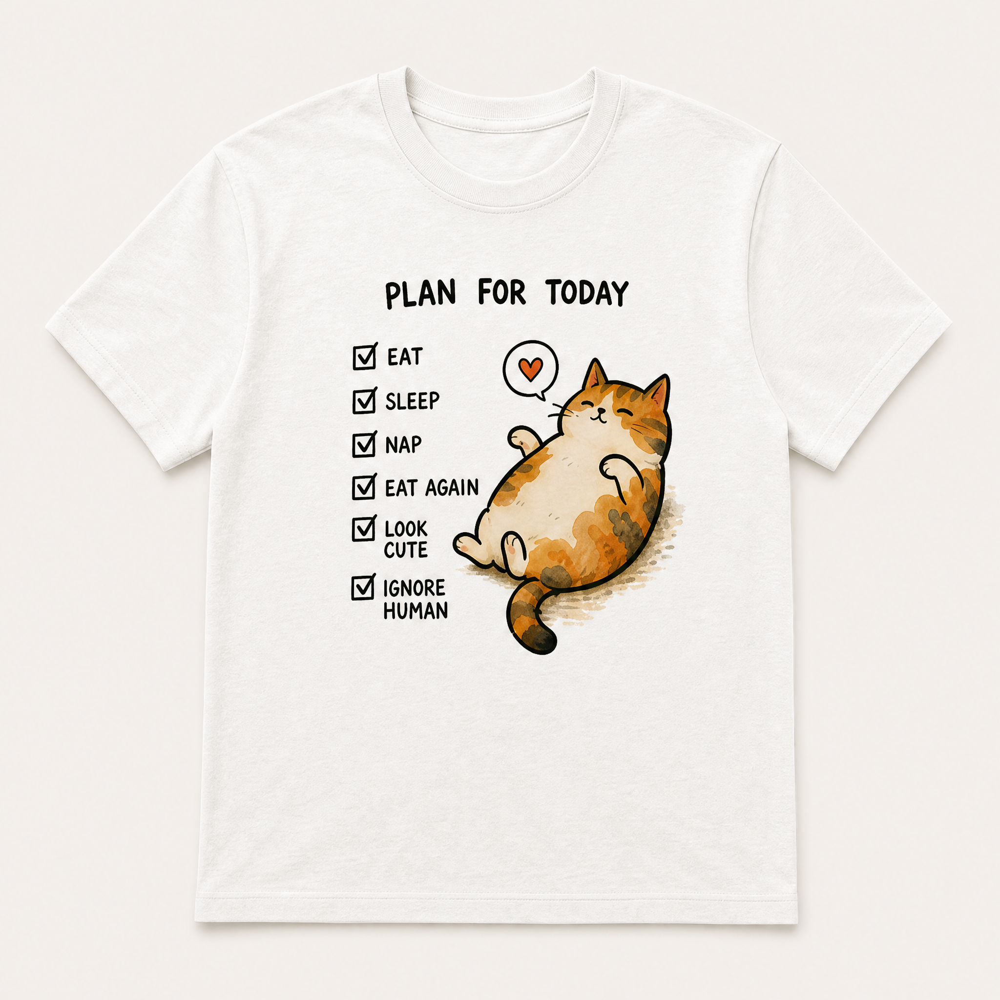 Funny Cat Graphic T-Shirt Collection