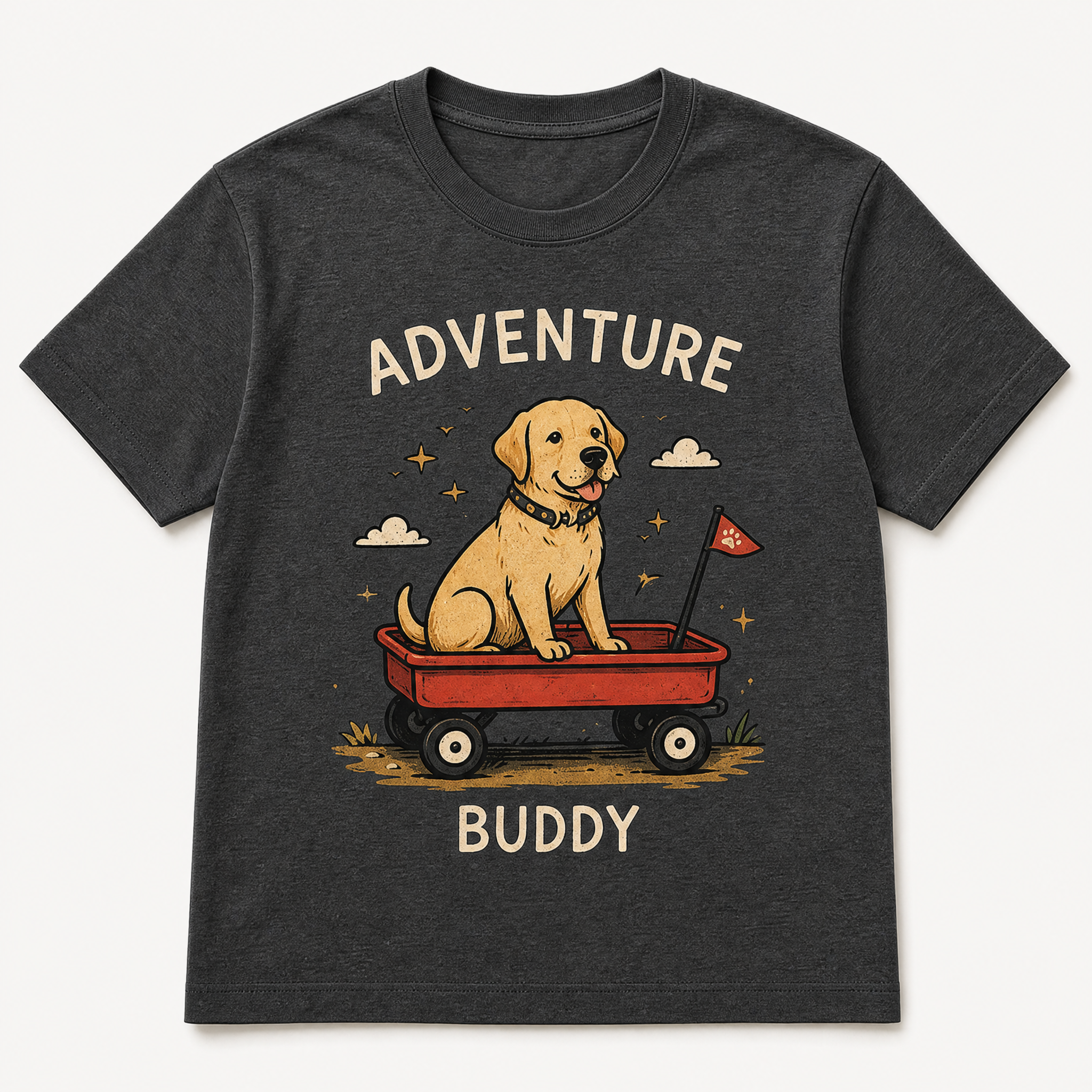 Funny Labrador Retriever Illustrated Graphic Tees