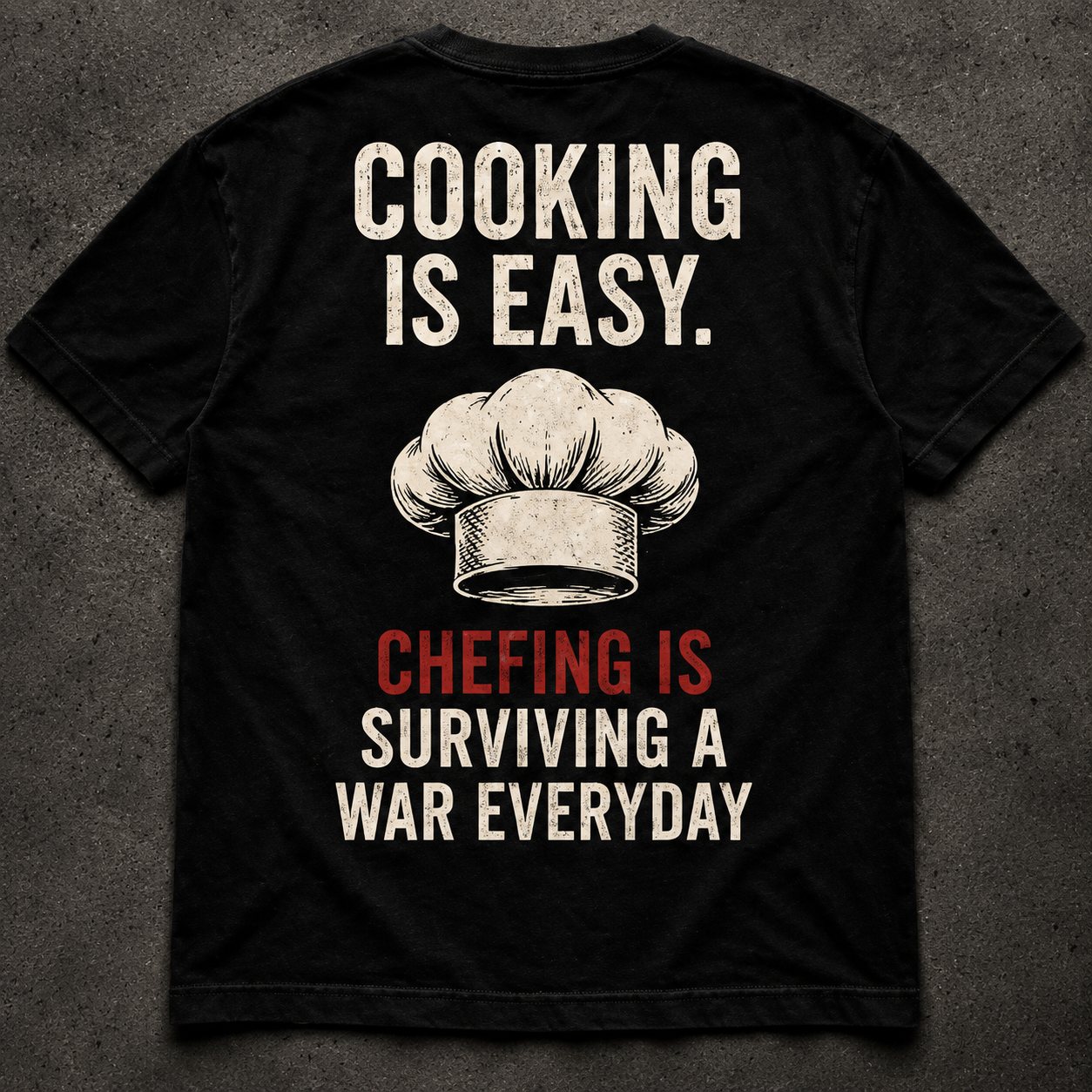 Cooking Is Easy, Cheffing Is War