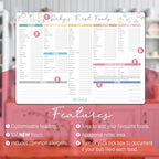 Printable Baby Feeding Log – Simple, Clear & Caregiver-Friendly Grab3