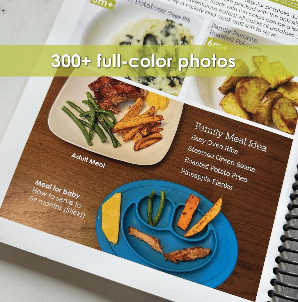 Baby-led Weaning Printed Guide & 101 Food Checklist from 101 before one Grab3