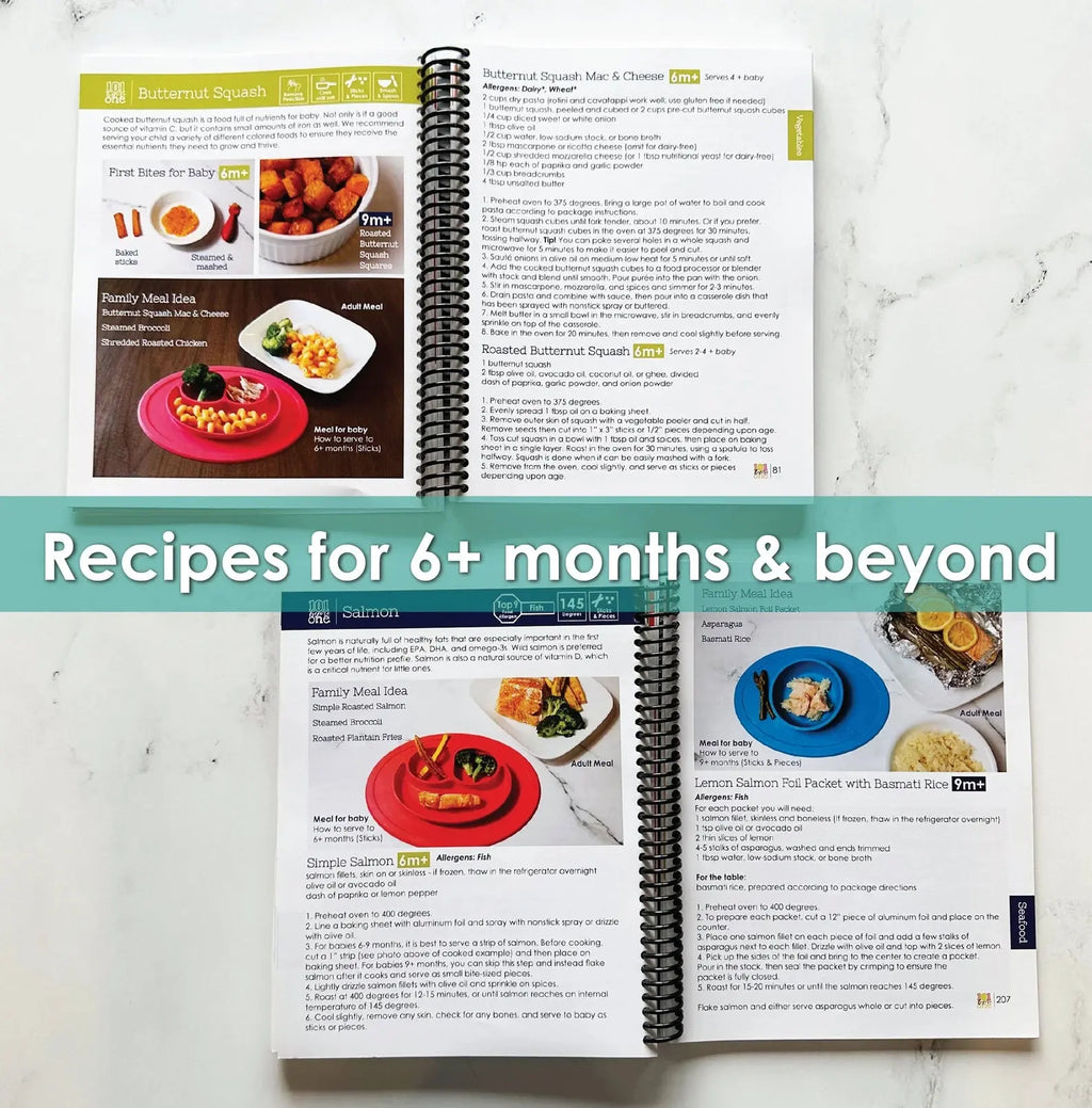 Baby-led Weaning Printed Guide & 101 Food Checklist from 101 before one Grab3