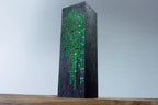Matrix Green Code LED Desk Lamp - Futuristic Gaming Room Decor
